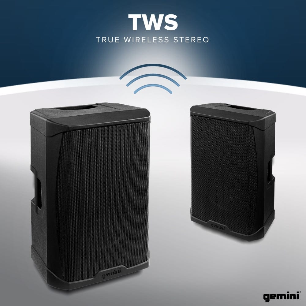 Gemini Sound GD-115BT Powered Speakers