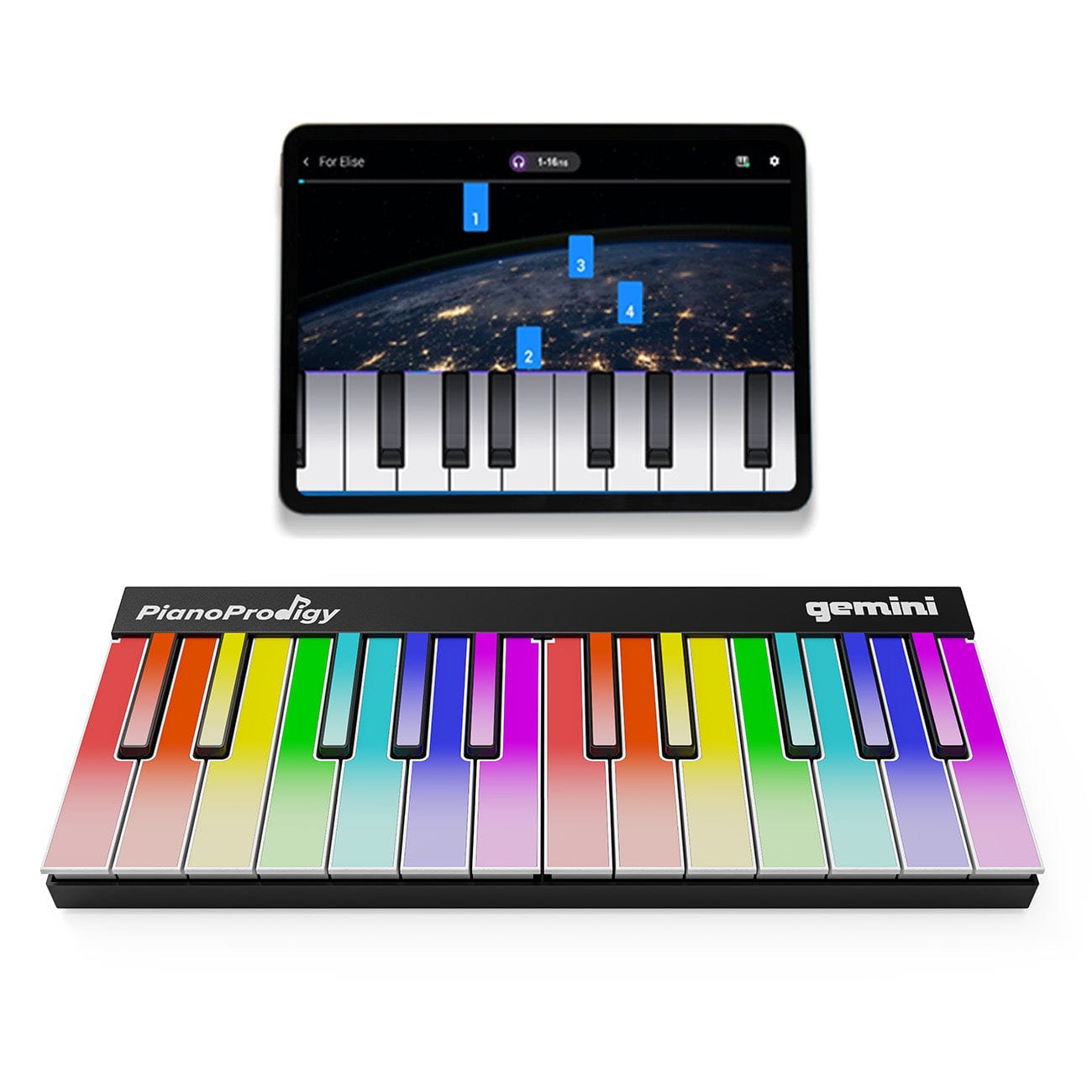 Gemini Sound PianoProdigy: Wireless MIDI Keyboard for All Levels