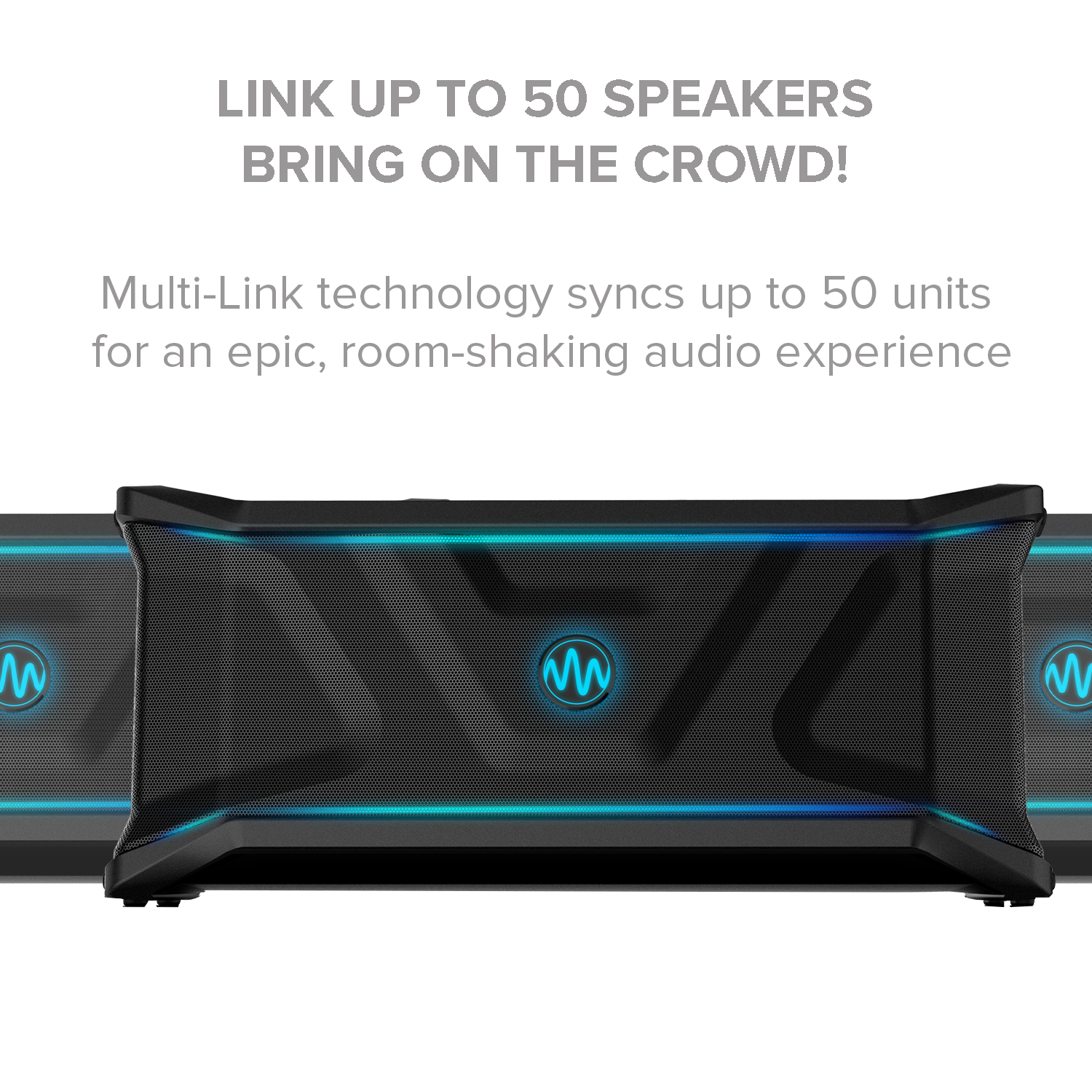 SOSP600 SoundSplash Floating Bluetooth Speaker with 270-Degree Sound & Multi-Link Pairing