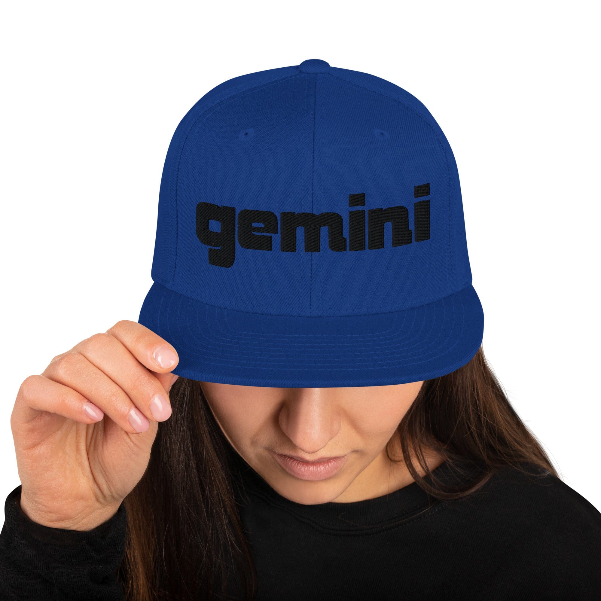 Gemini Sound Classic Snapback Hat - Your Go-To Accessory for Comfort and Style Royal Blue