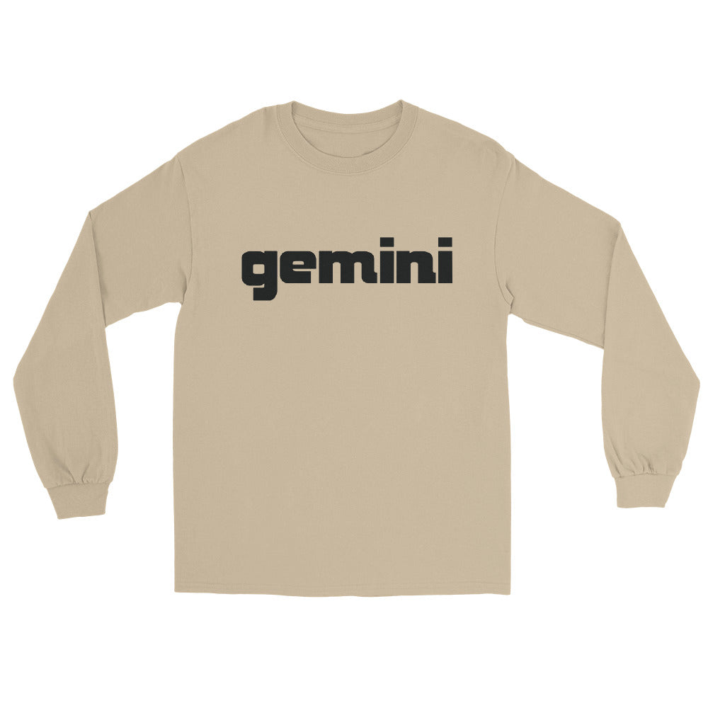 Gemini Sound Long Sleeve T-Shirt with Iconic Logo