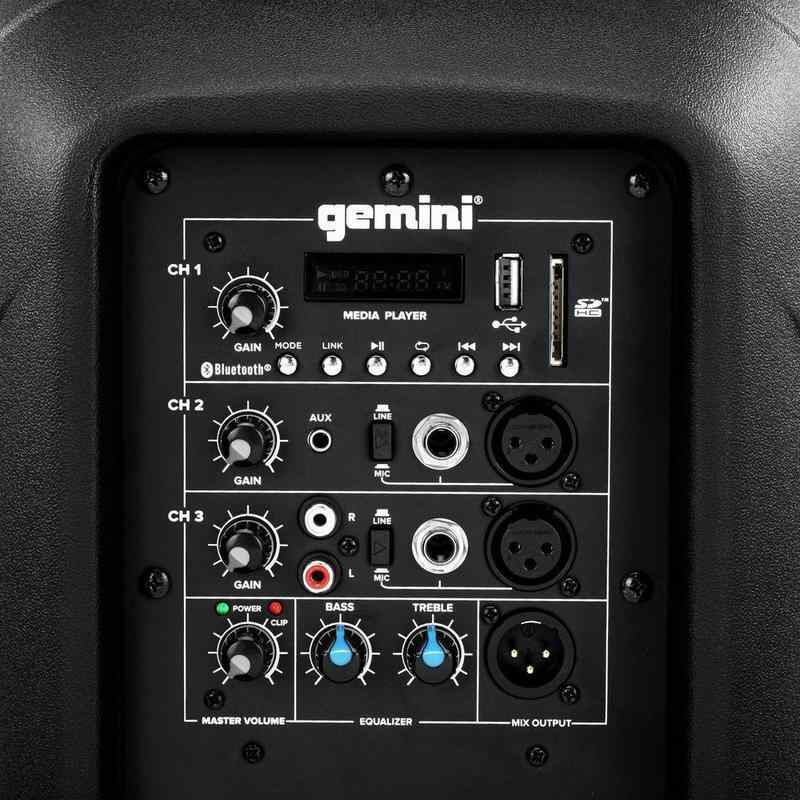 Gemini Sound AS-2110BT Powered Speakers