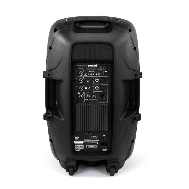 AS-2115BT-LT: 2000 Watt 15” Active Multi-LED Bluetooth® Loudspeaker