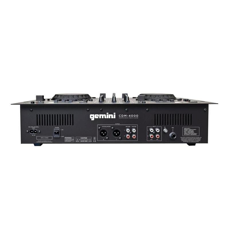 CDM-4000 USB, MP3/CD DJ Media Player - Gemini Sound