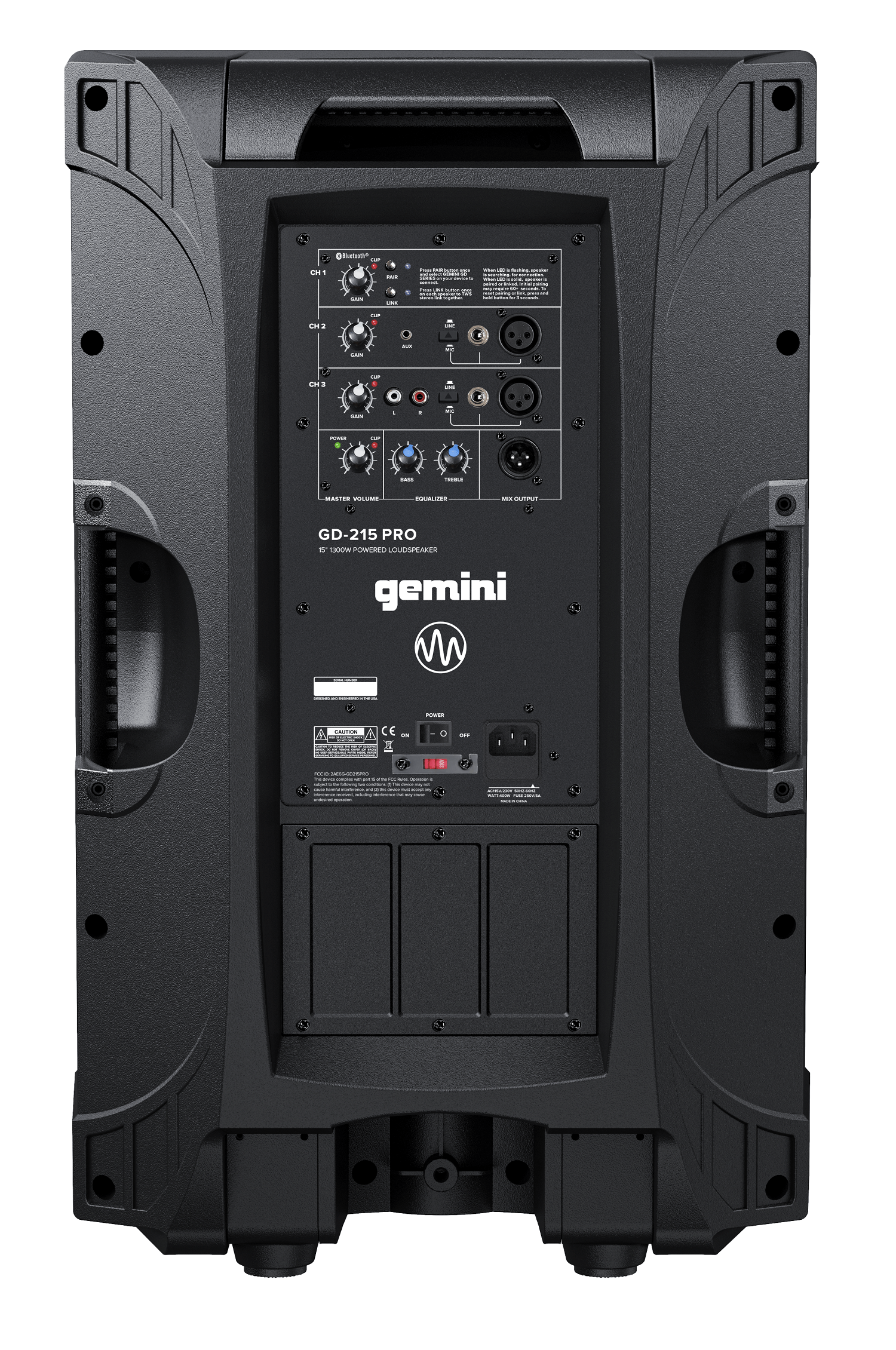 Gemini Sound GD-215PRO
