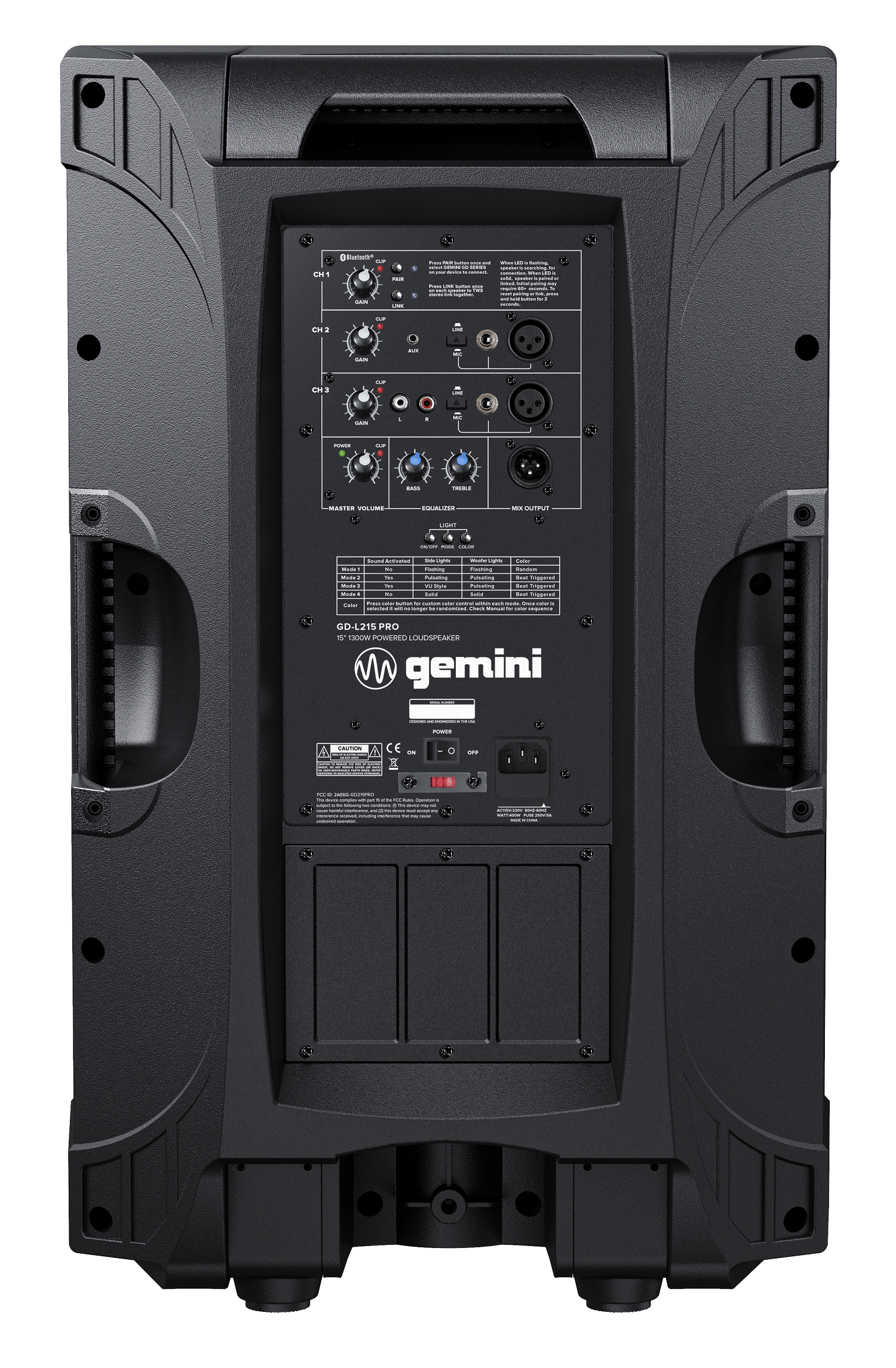 Gemini Sound GD-L215PRO
