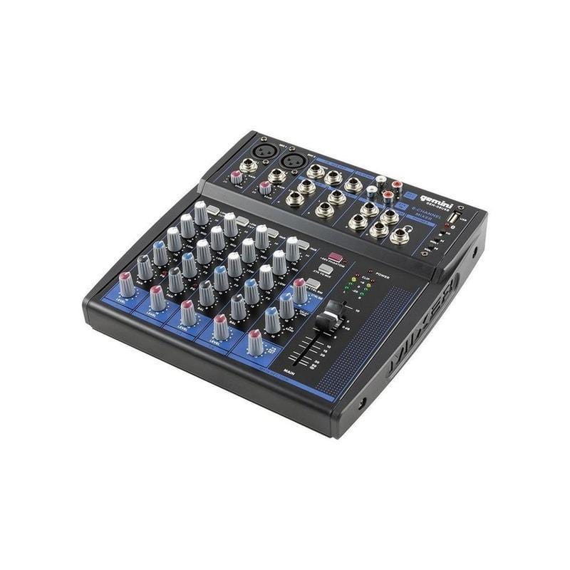 Pro Audio Equipment 8 Channel Live Studio Bluetooth Unpowered DJ Mixer