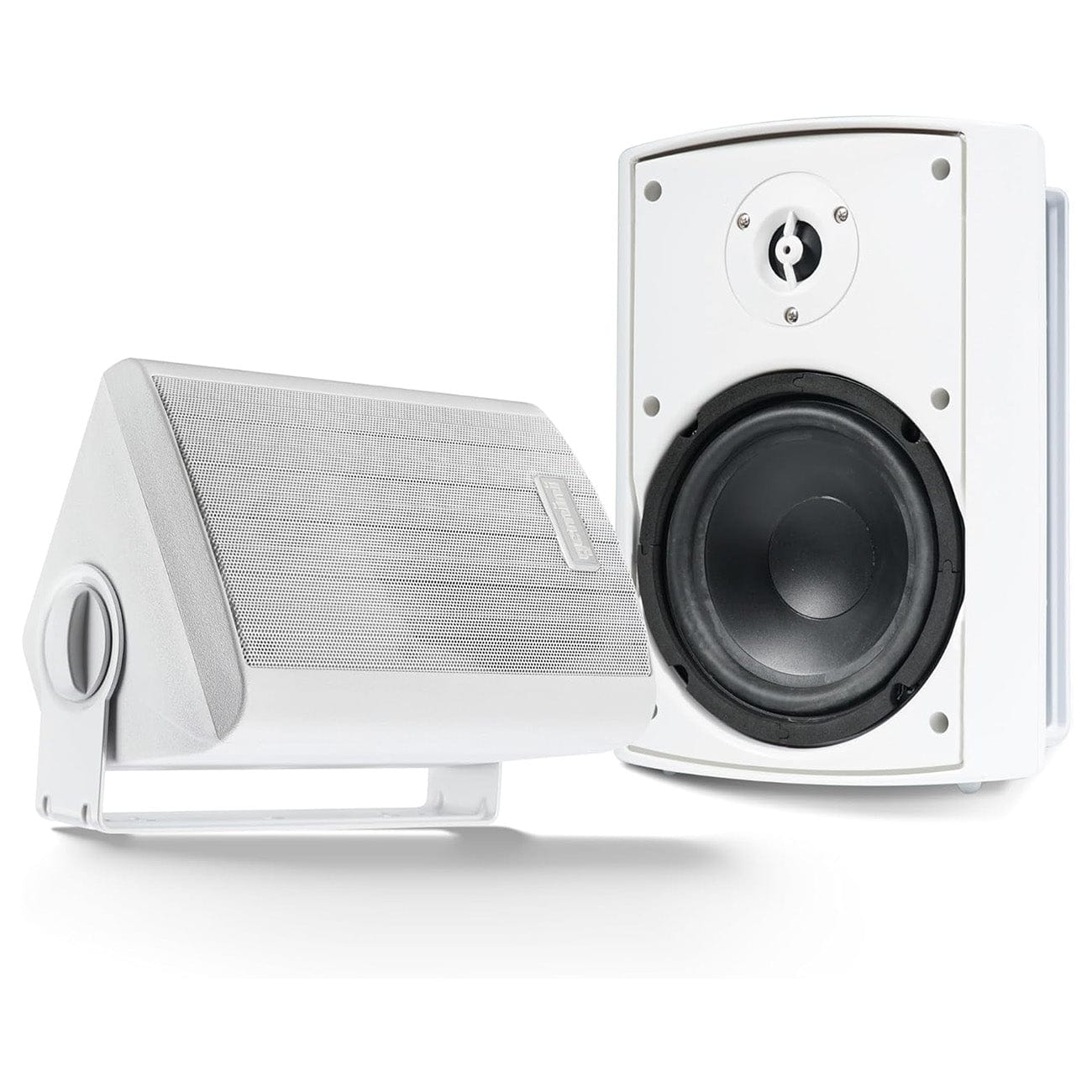 Gemini Sound GHSI-W400BT-PR-WHT Outdoor Wall Mount Speakers