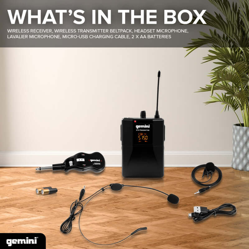 Gemini Sound GMU-HSL100 Wireless Systems & Accessories