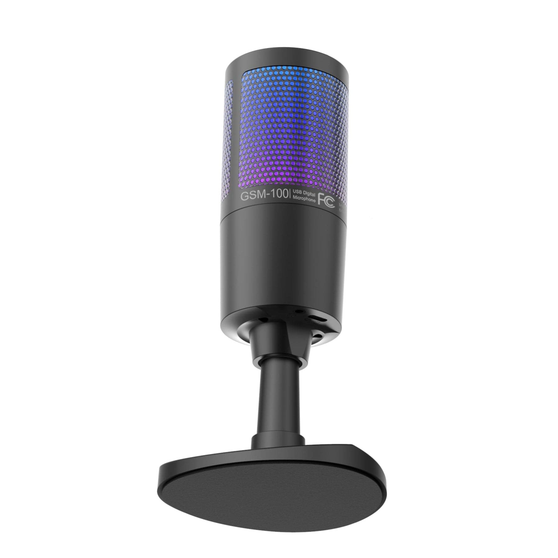 Gemini - Gsm-100 - USB Digital Microphone with LED Lighting