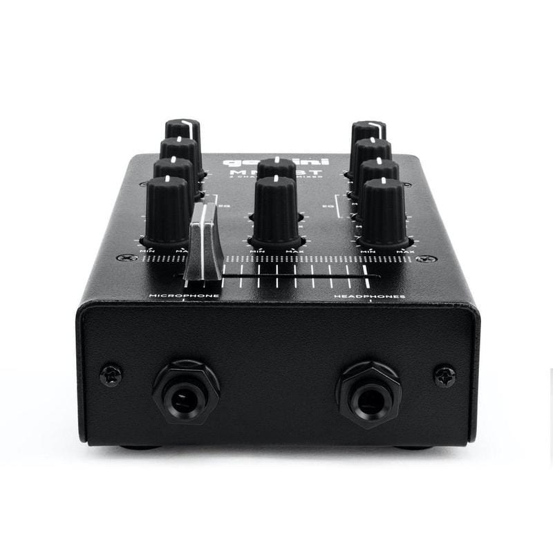 MM1BT 2-Channel Professional Analog DJ Mixer with Bluetooth Input