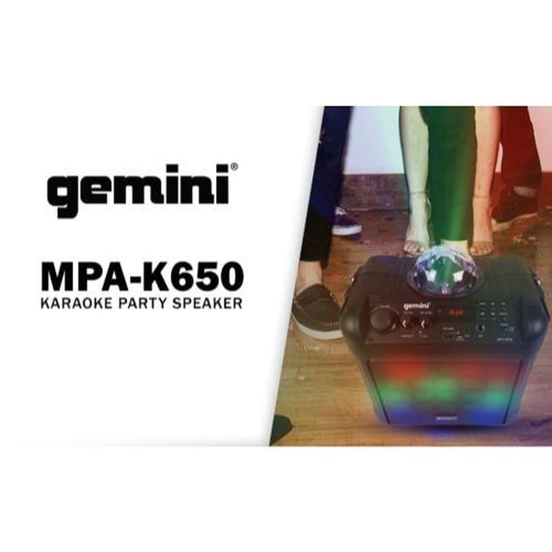 Gemini Sound MPA-K650 Karaoke Systems