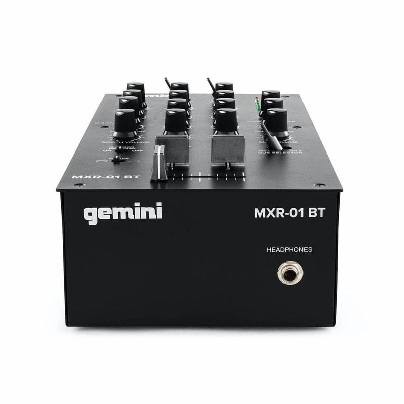 MXR-01BT 2-Channel Professional DJ Mixer with Bluetooth Input