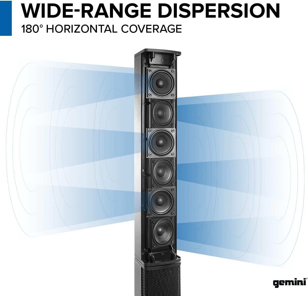 Refurbed WRX-843 Modular Line Array Speaker System Bluetooth® - 3000W